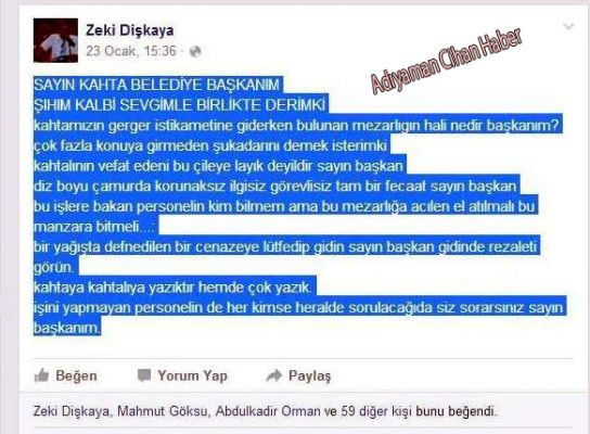 Cemiyet Başkanı, Belediye Başkanını Göreve Davet Etti