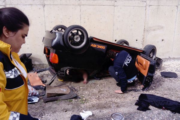Cezaevinden izinli çıkan mahkum kazada hayatını kaybetti
