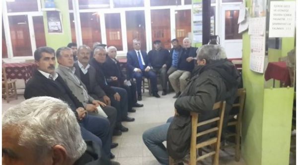 CHP ADAY ADAYI MÜSLÜM ASLANOĞLU ŞAMBAYAT’TA VATANDAŞLARIN SIKINTILARINI DİNLEDİ