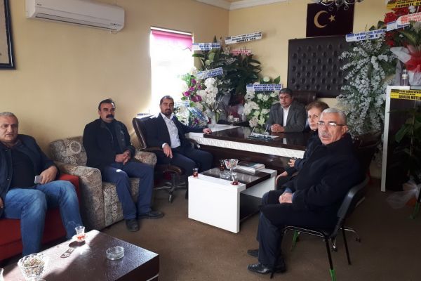 CHP Besni Teşkilatı başkanları ve gazetecileri unutmadı