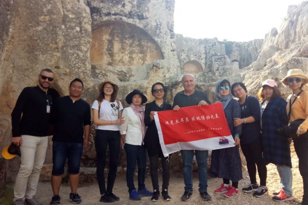 Çin’den gelen ekip Adıyaman’da ki tarihi yerleri gezdi