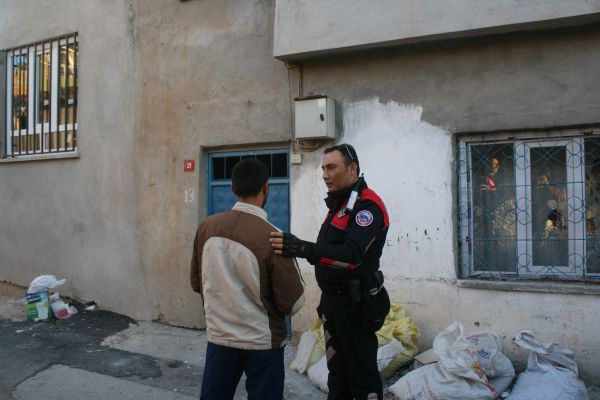 Çocuklarını Dilendiren Babaya İşlem Yapıldı