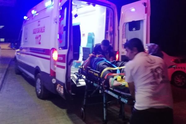 Damdan düşen engelli çocuk yaralandı