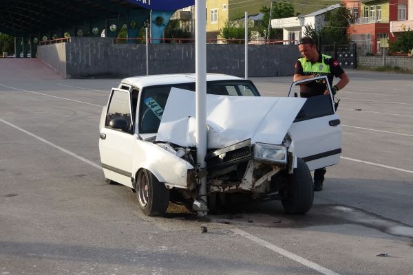  Drift kazayla sonuçlandı: 5 yaralı