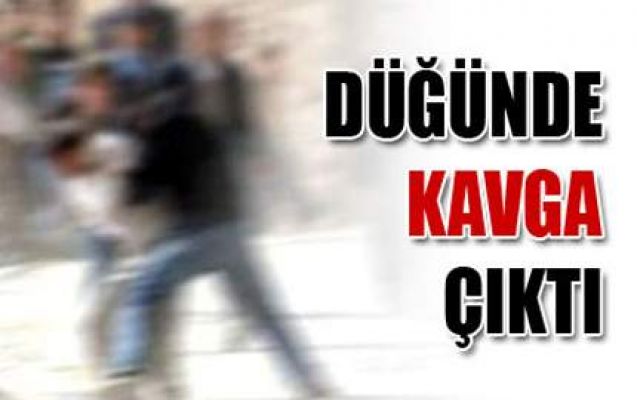 Düğünde çıkan kavgaya polis ekipleri müdahale etti