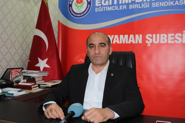 Eğitim Bir-Sen Adıyaman Şube Başkanı Ali Deniz'den 28 Şubat açıklaması