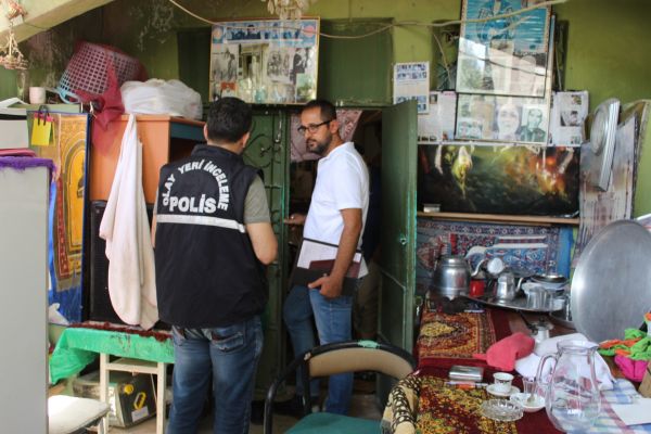 El-Fakir Hacı Abuzer Baba Türbesi 1 haftada 3 kez soyuldu