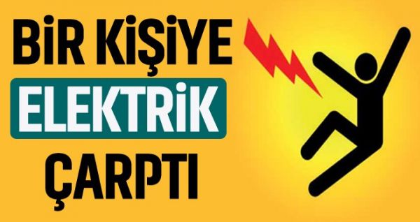 Elindeki demiri yüksek gerilim hattına değdi: 1 yaralı