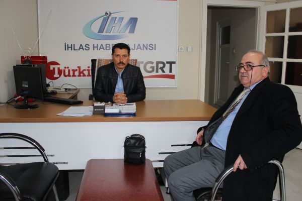 Erbakan Vakfı Bölge Başkanı Uyar’dan İHA’ya ziyaret