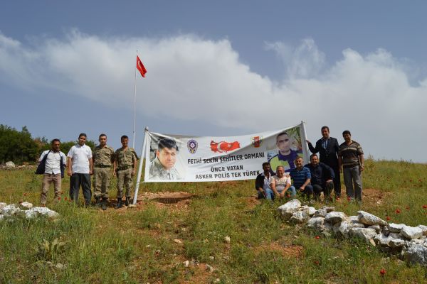 Fethi Sekin Hatıra Ormanı oluşturuldu