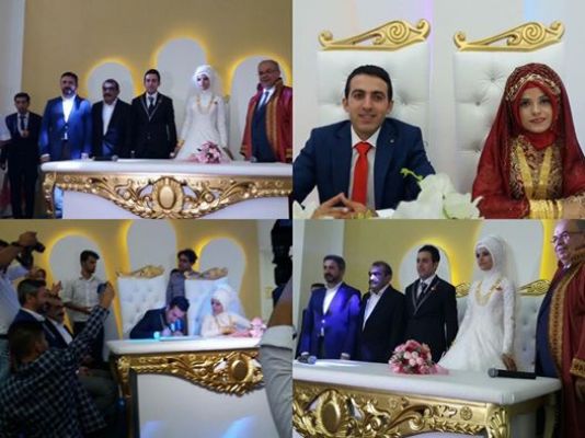 Gazeteci Burak Alkuş’un mutlu günü