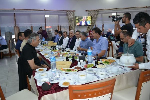 Gazeteciler Çelikhan’da İftara Katıldı