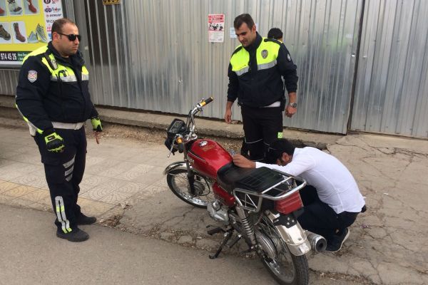 Gaziantep’te çalınan motosiklet Adıyaman’da yakalandı