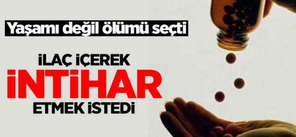 Genç Kız İntihara Teşebbüs Etti