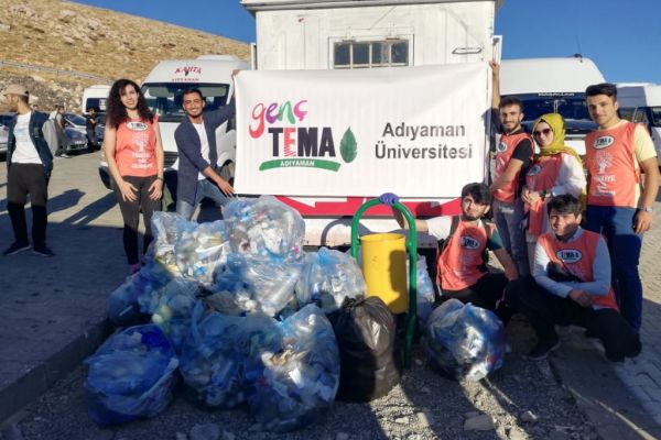 Genç TEMA, ören yerlerinde temizlik yaptı