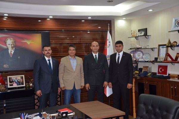 Genel Başkan Kılavuz Müdür Alper ile bir araya geldi