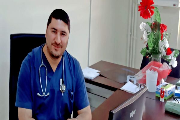 Gerger İlçesinde Dahiliye Uzmanı Göreve Başladı