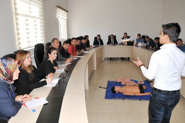  Gıda, Tarım Ve Hayvancılık Müdürlüğü Personeli İlkyardım Eğitimi Verildi