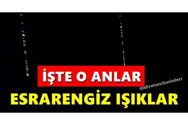 Gökyüzünde Esrarengiz olay