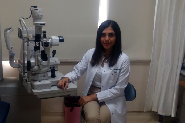 Gölbaşı ilçesinde göz hastalıkları uzmanı göreve başladı