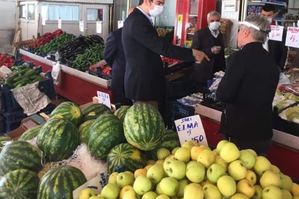 Gölbaşı Kaymakamı Köksal gıda denetimine katıldı