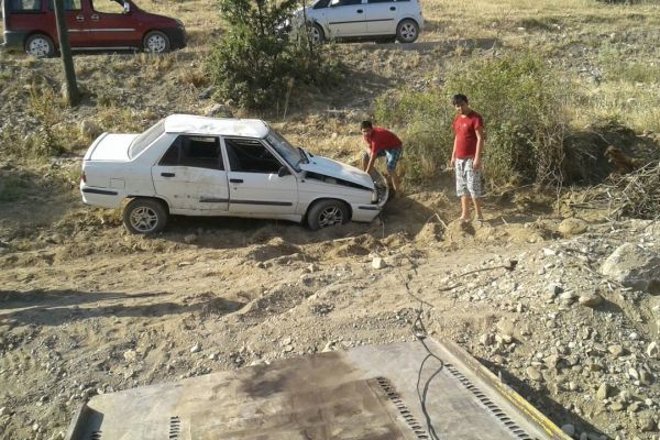 Gölbaşı'ında Otomobil Takla Attı: 1 Yaralı