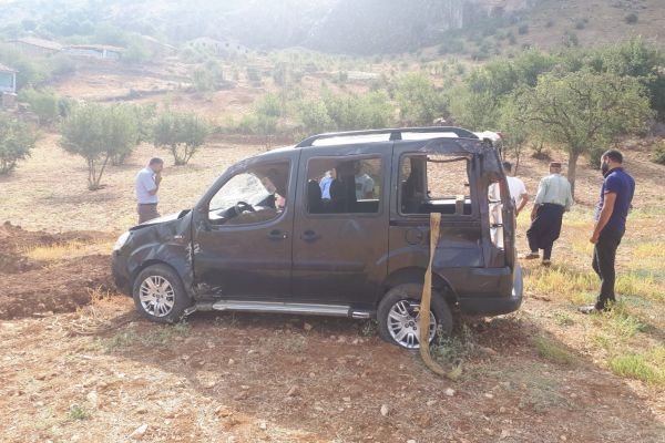 Güvenlik korucuları kaza yaptı: 4 Yaralı