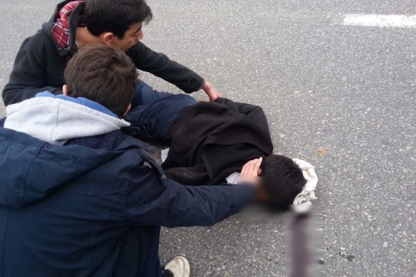 Hafif Ticari Aracın Çarptığı Şahıs Yoğun Bakıma Kaldırıldı