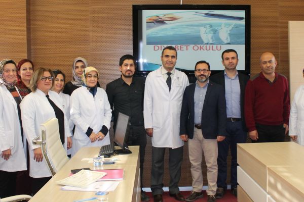 Hastalara diyabet eğitimi verildi