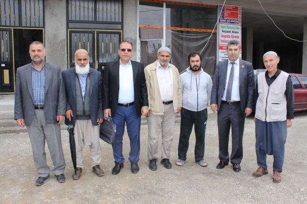 Hastane caminin inşaatı yardım bekliyor