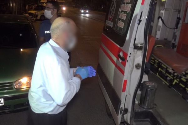 Hastaneden kaçan korona hastası minibüste yakalandı