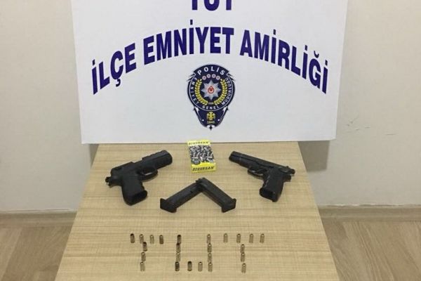 Havaya silahla ateş eden şahıs yakalandı