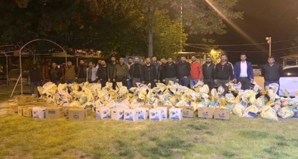 Hayırseverler Ramazan ayının ilk gününde ihtiyaç sahiplerini sevindirdi