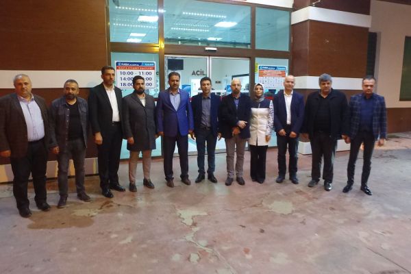 Milletvekili Fırat Özel Park Hospital Hastanesi yöneticileriyle bir araya geldi