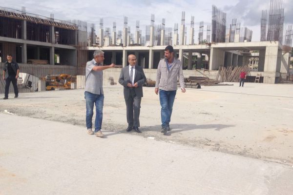 Hükümet Konağı İnşaatı Hızla Yükseliyor