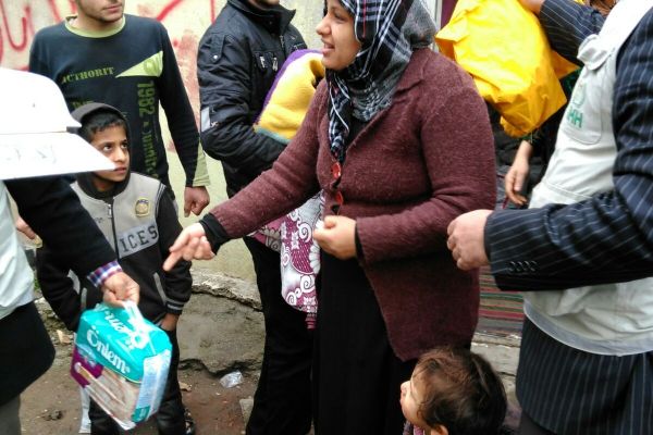 İHH Tut İlçe Gönüllüleri, Gölbaşı İlçesinde Yardımda Bulundu