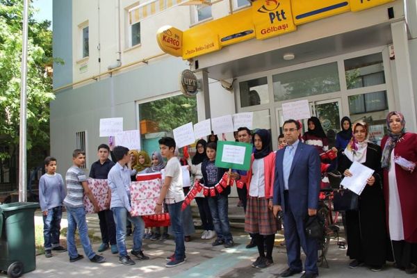 İmam Hatipli Öğrencilerden, Güvenlik Güçlerine Destek