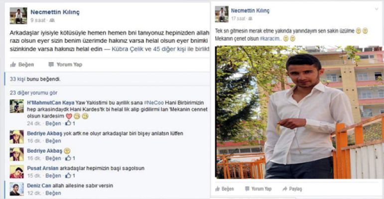 İntihar Etmeden Önce Sosyal Medyadan Helallik İstedi