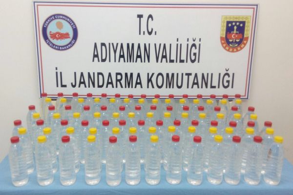 Jandarma ekiplerinden sahte içki operasyonu