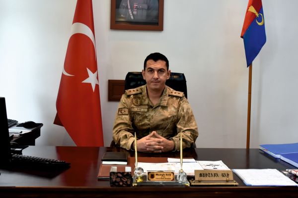 Jandarma Komutanı Mustafa Baş göreve başladı