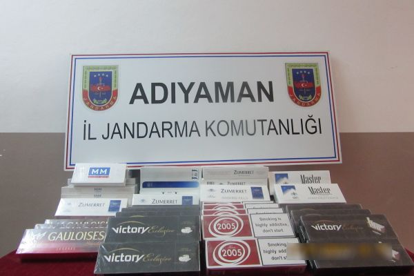 Jandarma sigara kaçakçılarına göz açtırmıyor