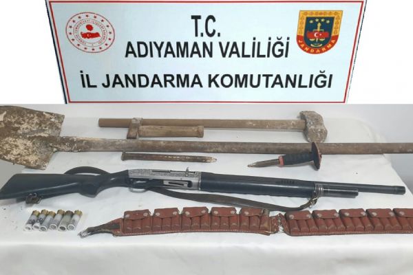 Kaçak kazı yapanlar suçüstü yakalandı