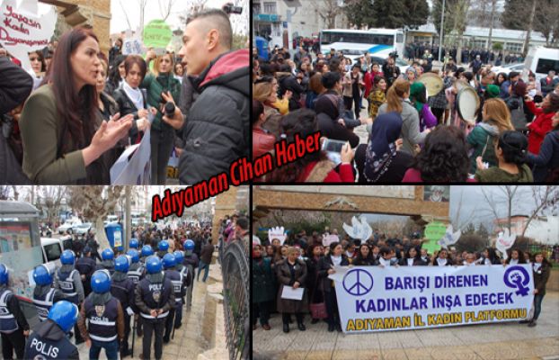 Kadınların Yürüyüşüne İzin Verilmedi