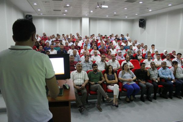 Kahta Devlet Hastanesi çalışanları bir araya geldi