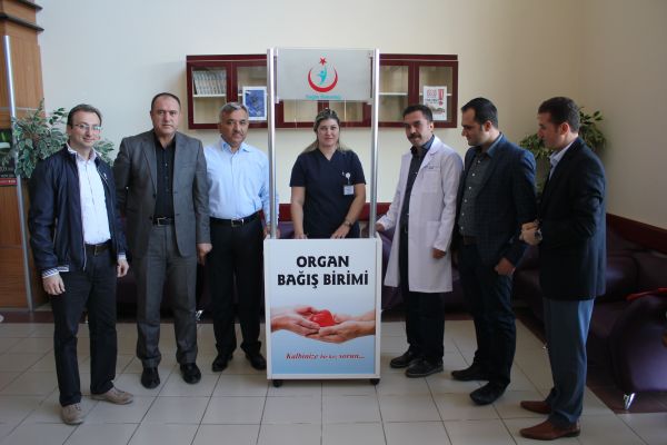 Kahta Devlet Hastanesi’nde Organ Ve Doku Bağışı Standı Kuruldu