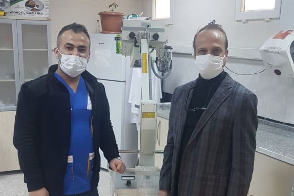 Kahta Hayvan Barınağına Röntgen Cihazı Hibe Edildi
