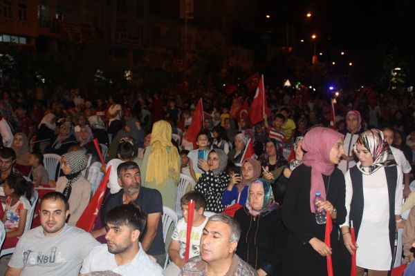 Kahta İlçesinde 15 Temmuz etkinliği