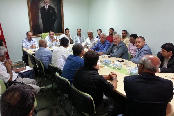 Kahta İlçesinde OSB Toplantısı Yapıldı