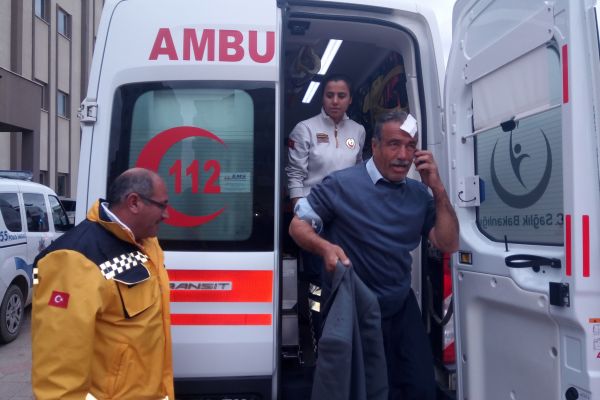 Kahta ilçesinde trafik kazası: 4 Yaralı