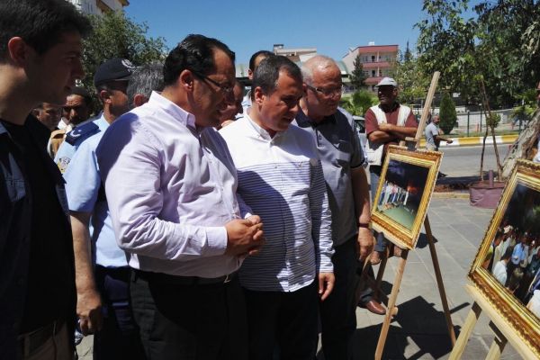 Kahta’da 15 Temmuz resim sergisi açıldı